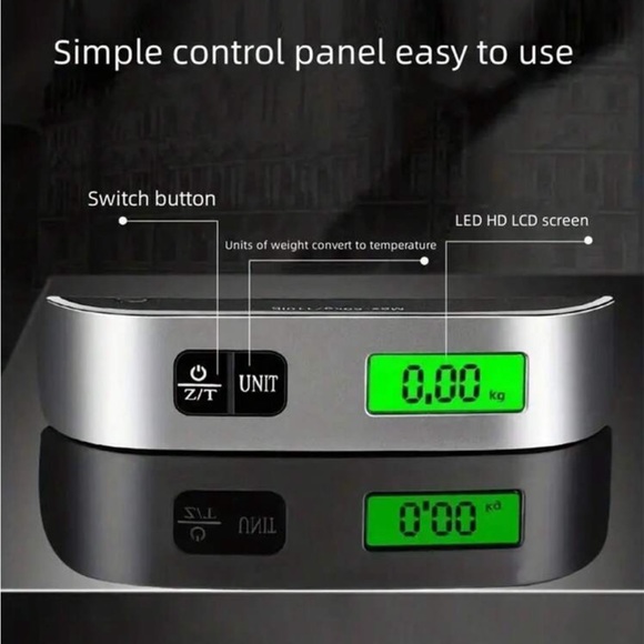 ! SPRING BREAK SALE 1Pc Portable Electronic Luggage Scale - Picture 2 of 5
